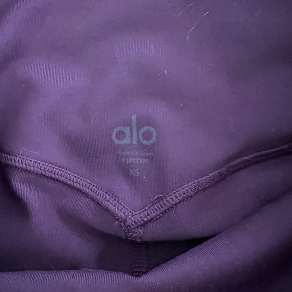 Alo Yoga Airbrush High-Waist Highlight Goddess Leggings-Plum - Picture 6 of 6